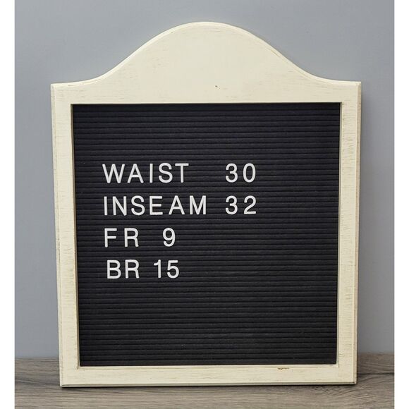 True Religion Slim Classic Button Fly Jeans Color Gravel Style M05E08UK Mens 30 - Picture 14 of 16